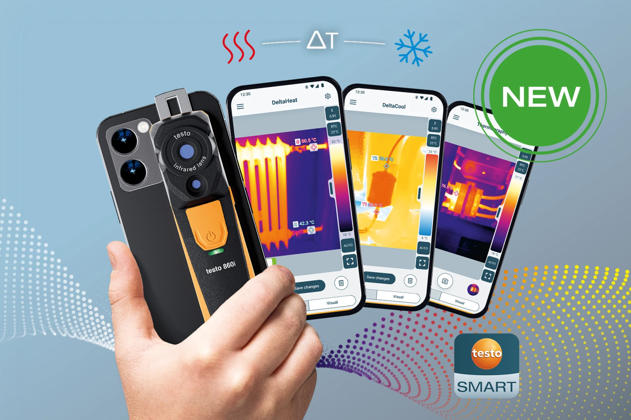 <strong>德圖發(fā)布全新 testo 860i 智</strong> <strong>德圖發(fā)布全新 testo 860i 智</strong>